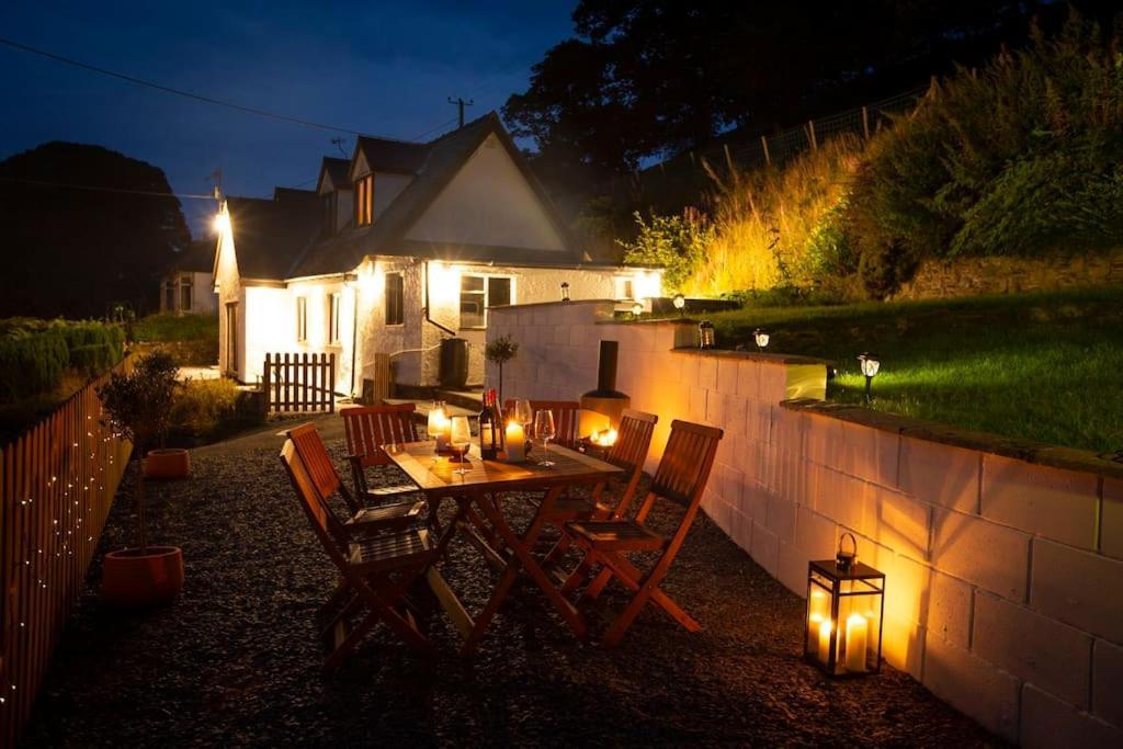 Hillside Cottage, Countryside Views Near Llangollen Corwen Exteriör bild