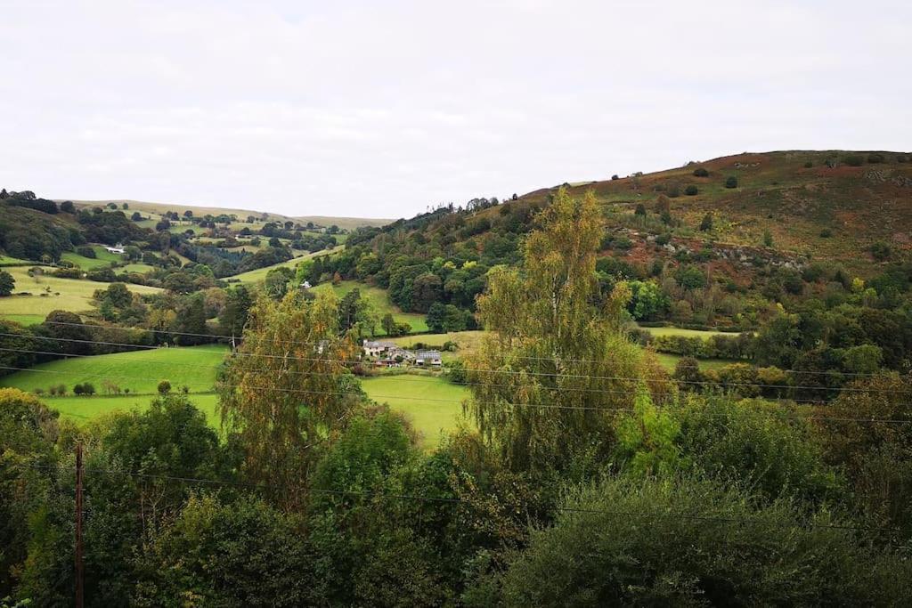 Hillside Cottage, Countryside Views Near Llangollen Corwen Exteriör bild